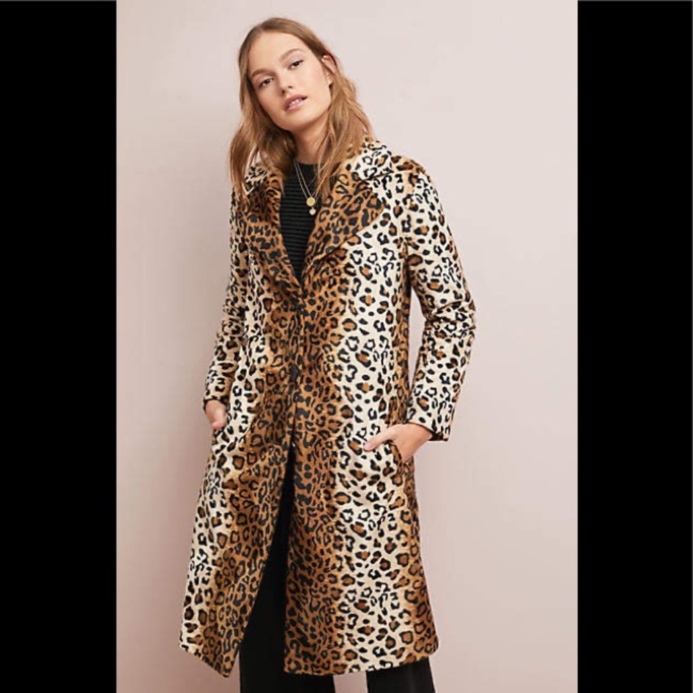 MOB WIVES LOOK FOR LESS - ANIMAL PRINT MID LENGTH COAT 🐆